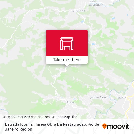 Estrada Iconha | Igreja Obra Da Restauração map