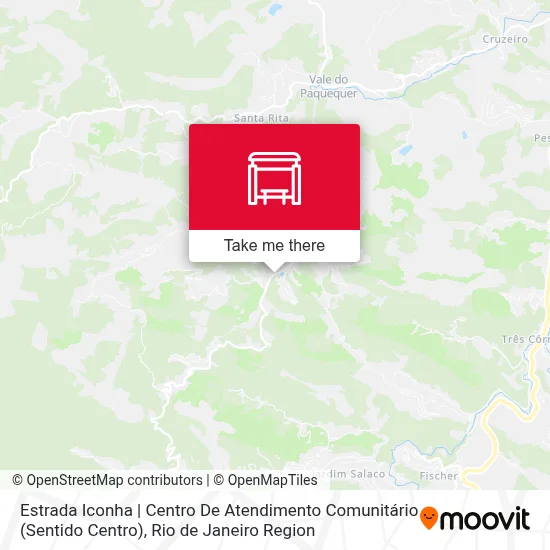 Estrada Iconha | Centro De Atendimento Comunitário (Sentido Centro) map