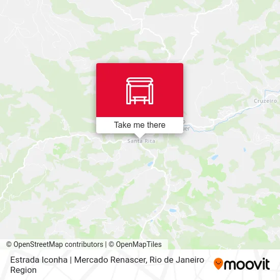 Estrada Iconha | Mercado Renascer map
