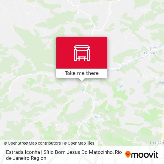 Estrada Iconha | Sítio Bom Jesus Do Matozinho map