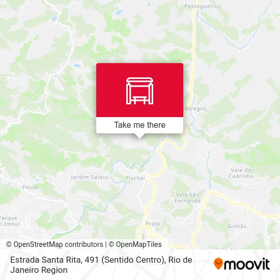 Estrada Santa Rita, 491 (Sentido Centro) map