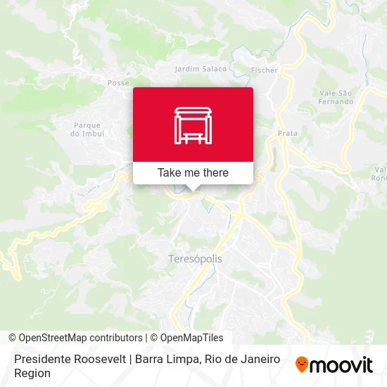 Presidente Roosevelt | Barra Limpa map