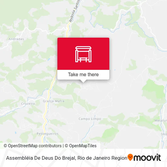 Assembléia De Deus Do Brejal map