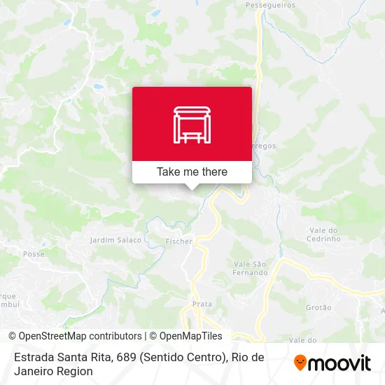Estrada Santa Rita, 689 (Sentido Centro) map