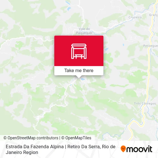 Estrada Da Fazenda Alpina | Retiro Da Serra map