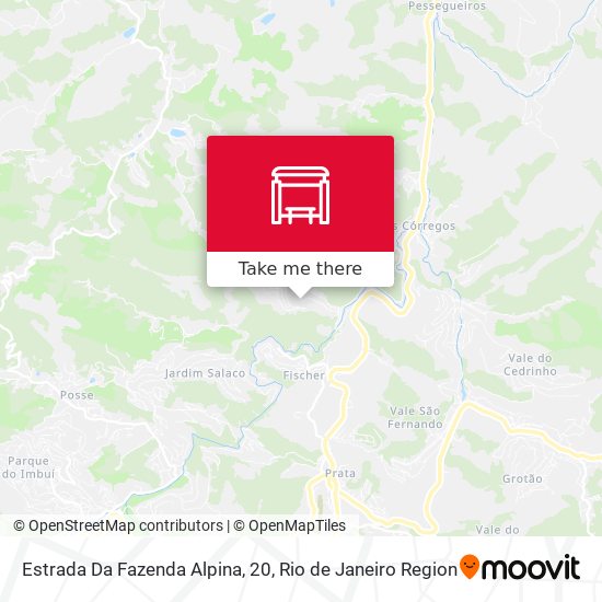 Estrada Da Fazenda Alpina, 20 map