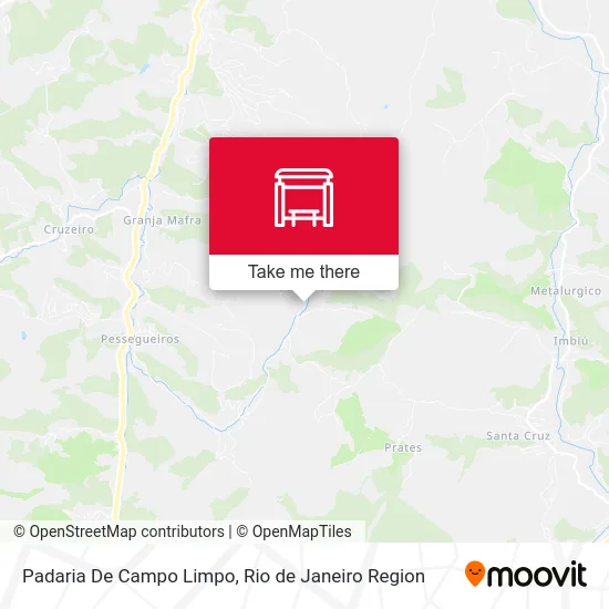 Padaria De Campo Limpo map