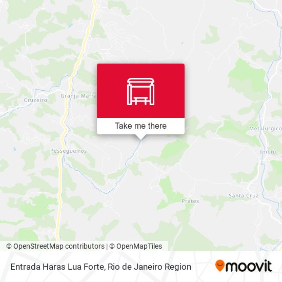 Entrada Haras Lua Forte map