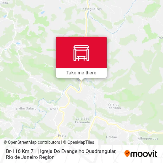 Br-116 Km 71 | Igreja Do Evangelho Quadrangular map