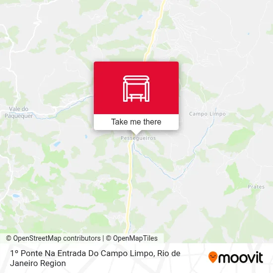 1º Ponte Na Entrada Do Campo Limpo map