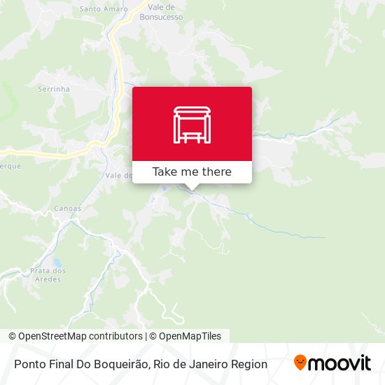 Ponto Final Do Boqueirão map