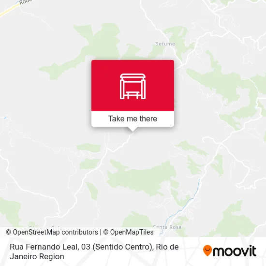 Rua Fernando Leal, 03 (Sentido Centro) map