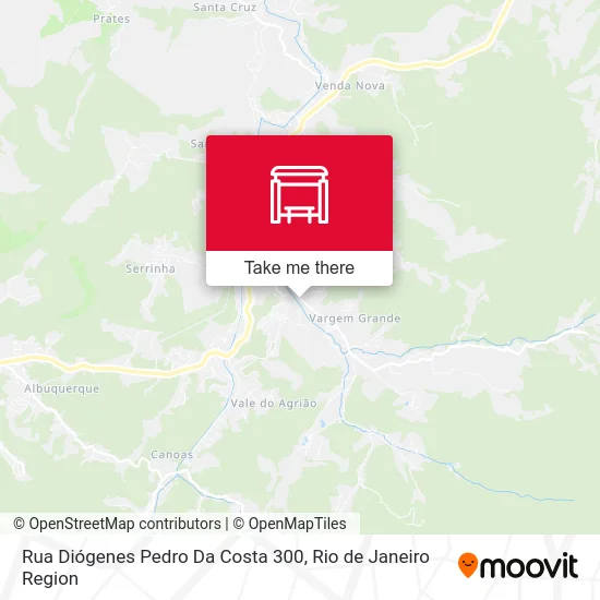 Rua Diógenes Pedro Da Costa 300 map