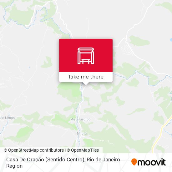 Casa De Oração (Sentido Centro) map