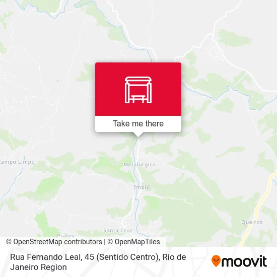 Rua Fernando Leal, 45 (Sentido Centro) map