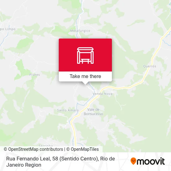 Rua Fernando Leal, 58 (Sentido Centro) map