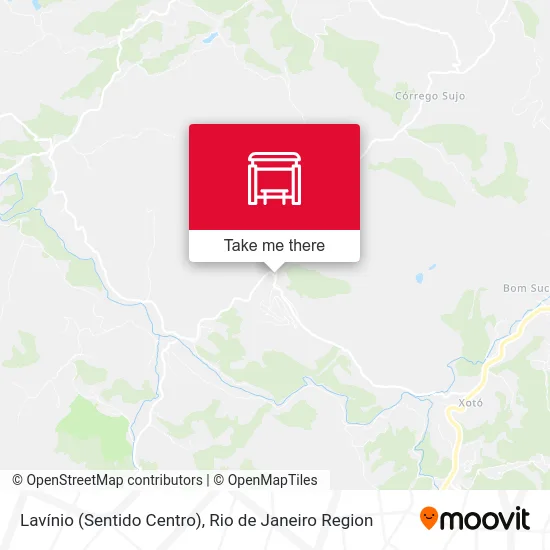 Lavínio (Sentido Centro) map