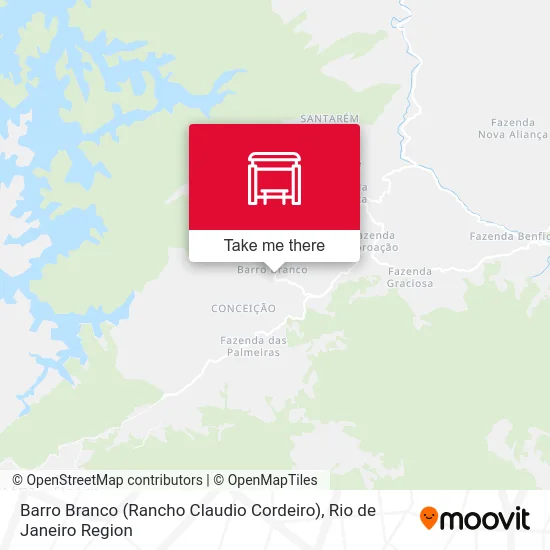 Barro Branco (Rancho Claudio Cordeiro) map