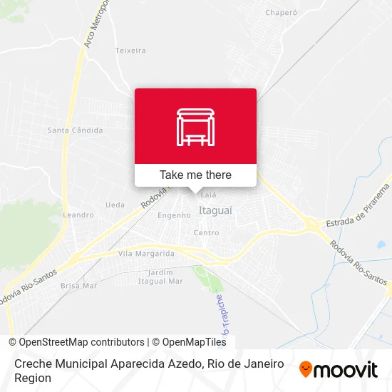 Creche Municipal Aparecida Azedo map