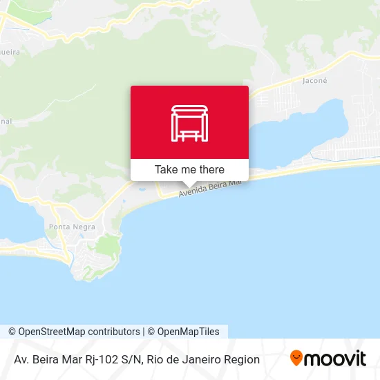 Av. Beira Mar Rj-102 S/N map