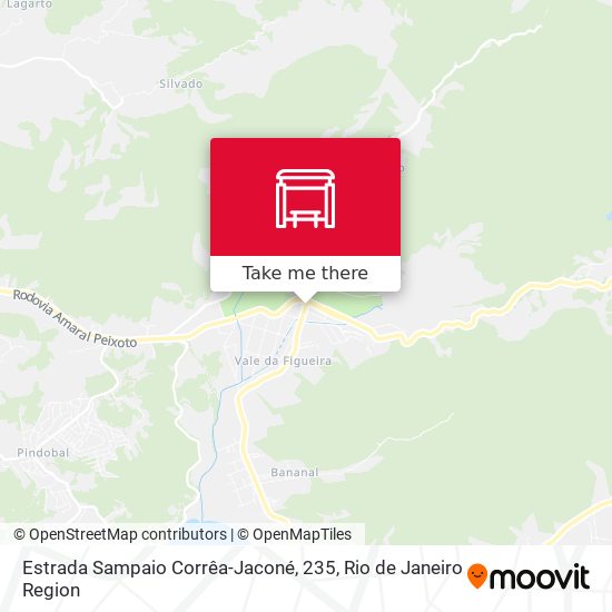 Estrada Sampaio Corrêa-Jaconé, 235 map