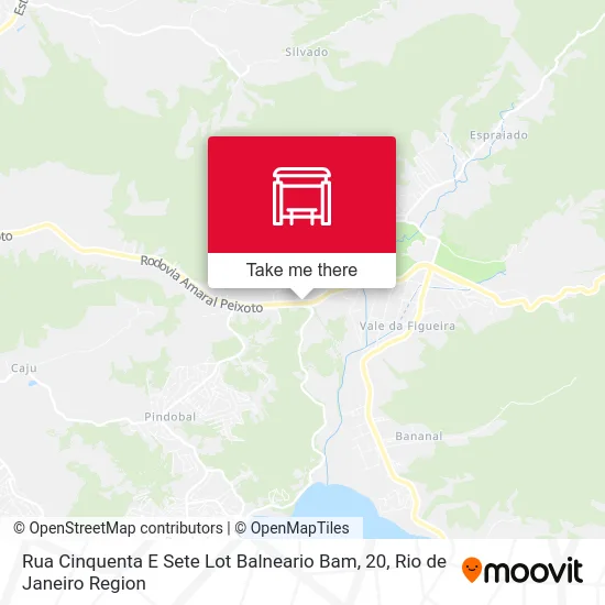 Rua Cinquenta E Sete Lot Balneario Bam, 20 map