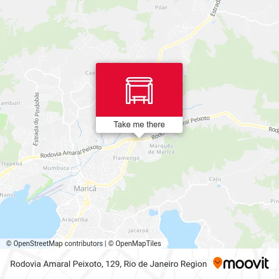 Rodovia Amaral Peixoto, 129 map