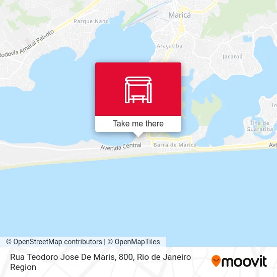 Rua Teodoro Jose De Maris, 800 map