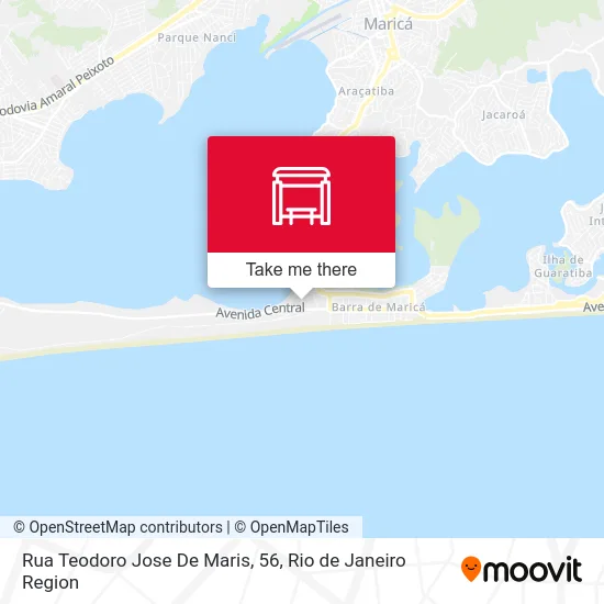 Rua Teodoro Jose De Maris, 56 map