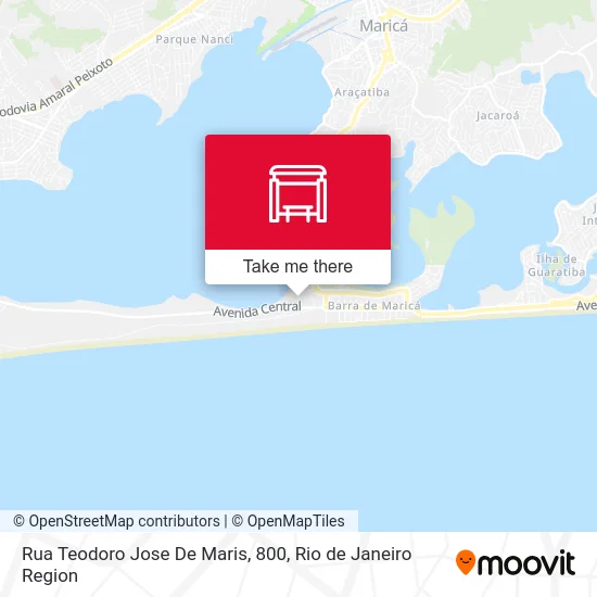 Rua Teodoro Jose De Maris, 800 map