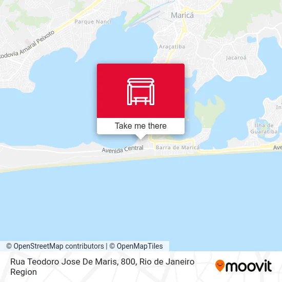 Rua Teodoro Jose De Maris, 800 map