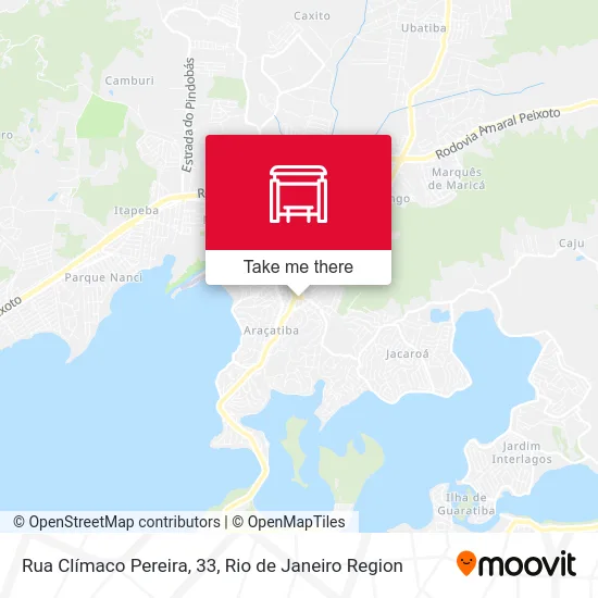 Rua Clímaco Pereira, 33 map