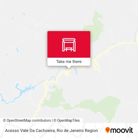 Acesso Vale Da Cachoeira map