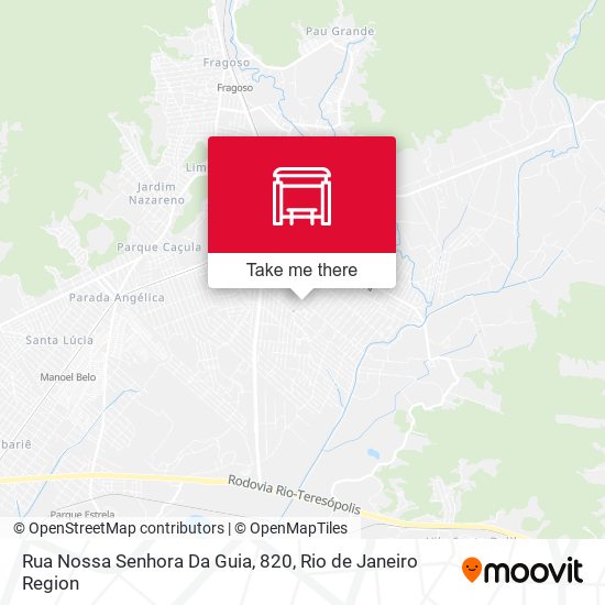 Rua Nossa Senhora Da Guia, 820 map