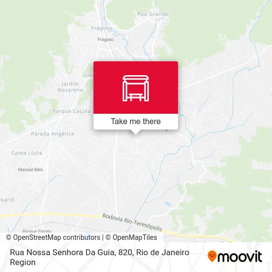 Rua Nossa Senhora Da Guia, 820 map