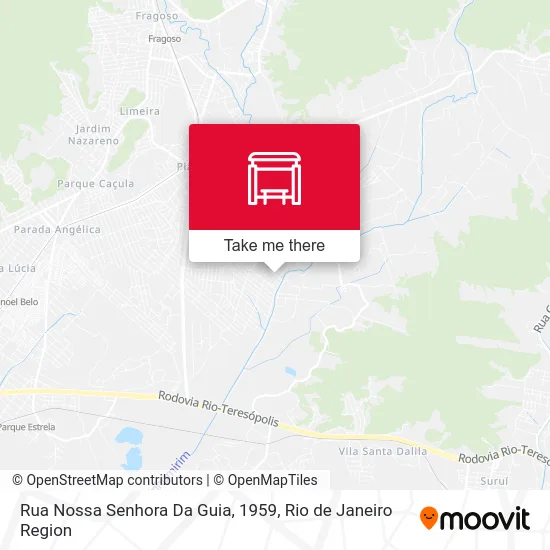 Rua Nossa Senhora Da Guia, 1959 map