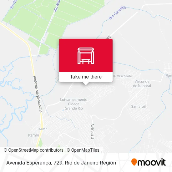 Avenida Esperança, 729 map