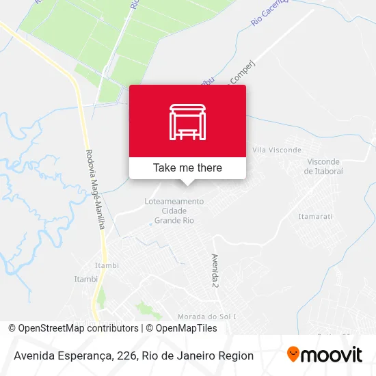 Avenida Esperança, 226 map