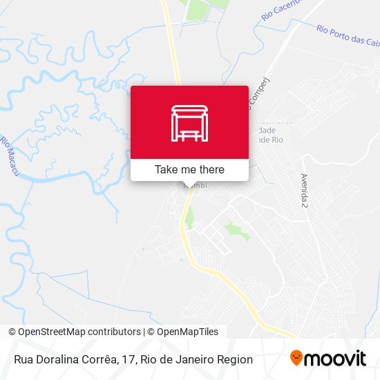 Rua Doralina Corrêa, 17 map