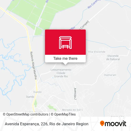 Avenida Esperança, 226 map