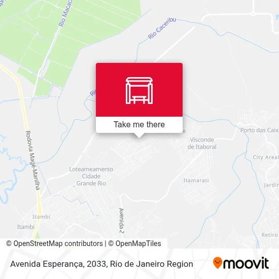 Avenida Esperança, 2033 map