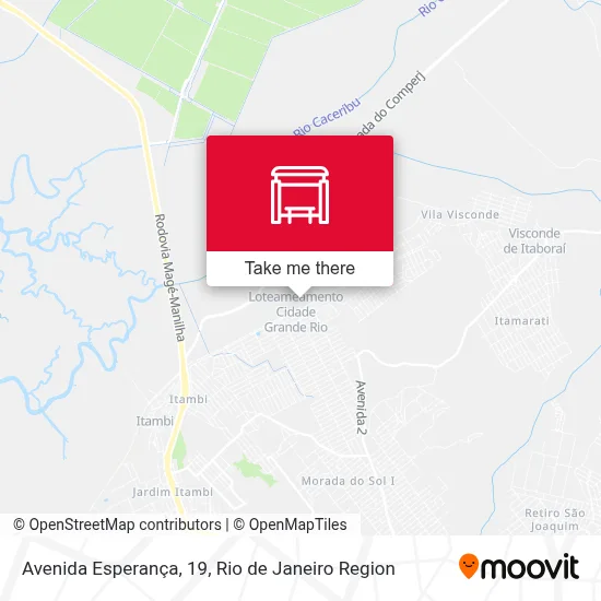Avenida Esperança, 19 map