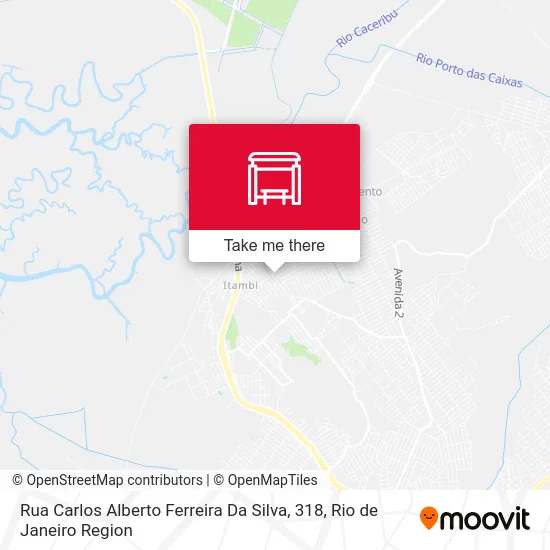 Rua Carlos Alberto Ferreira Da Silva, 318 map