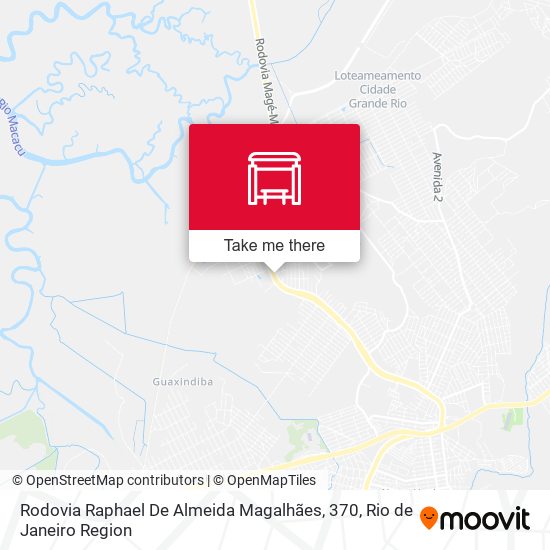 Rodovia Raphael De Almeida Magalhães, 370 map