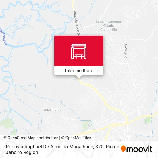Rodovia Raphael De Almeida Magalhães, 370 map