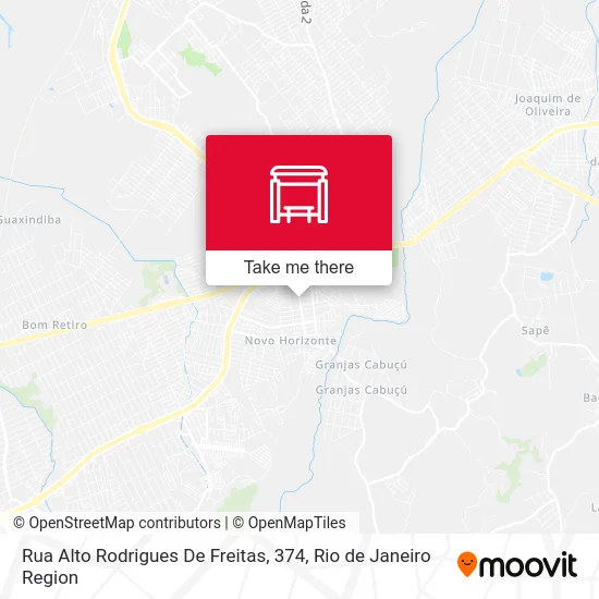 Rua Alto Rodrigues De Freitas, 374 map