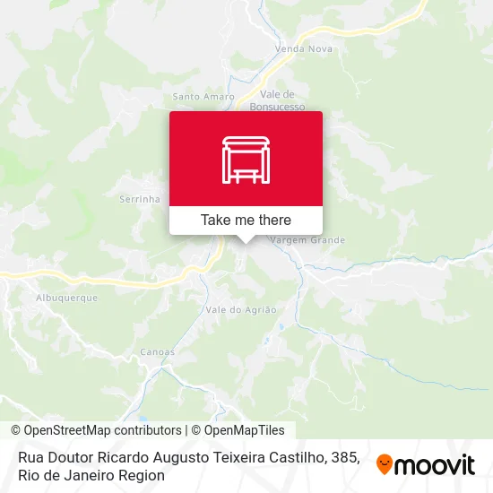 Rua Doutor Ricardo Augusto Teixeira Castilho, 385 map