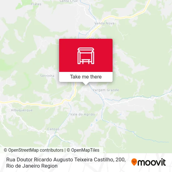 Rua Doutor Ricardo Augusto Teixeira Castilho, 200 map