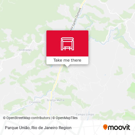Parque União map