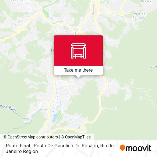 Ponto Final | Posto De Gasolina Do Rosário map